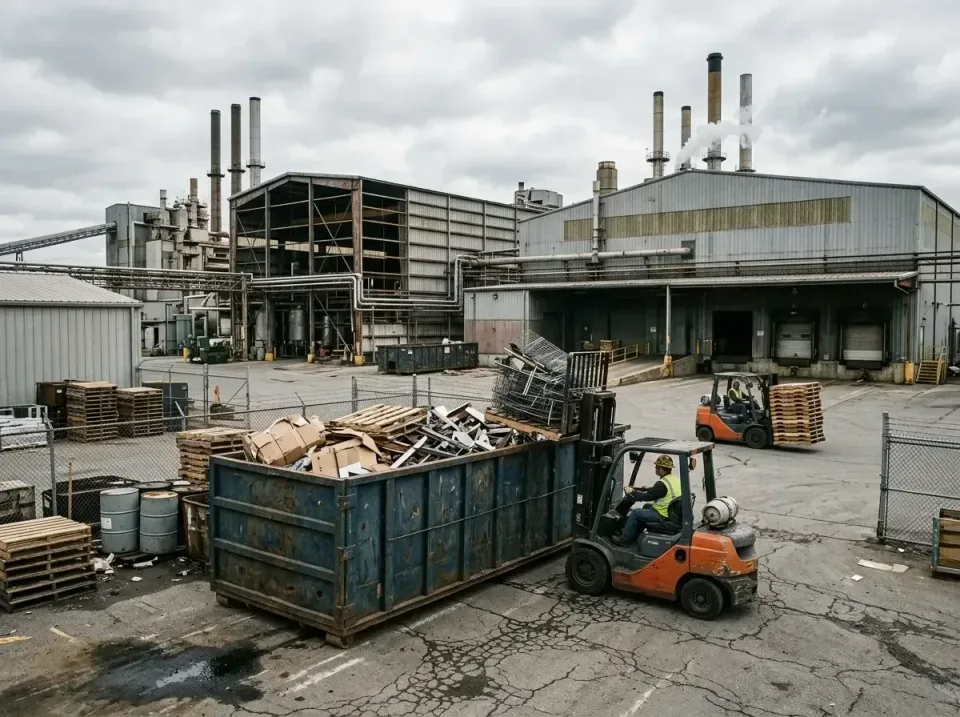 industrial-factory-scrap-conta-003 — frequently asked questions, Cheap Roll-off Dumpster Rentals in Brockway, PA